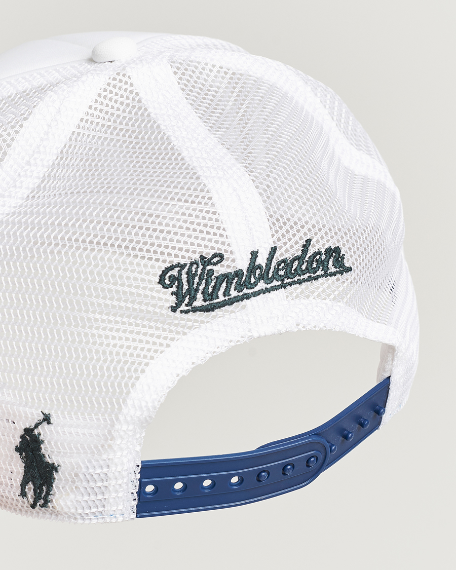 Hombres | Polo Ralph Lauren Wimbledon Trucker Cap White | Polo Ralph Lauren | Wimbledon Trucker Cap White