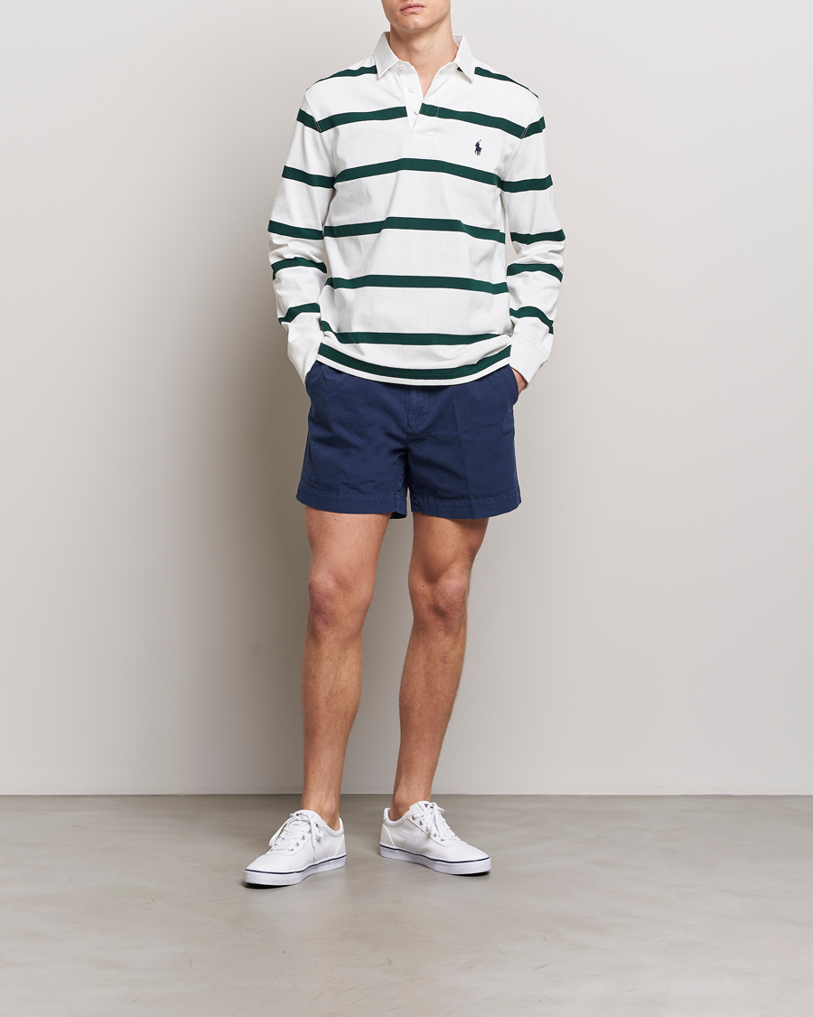Hombres | Jerséis y prendas de punto | Polo Ralph Lauren | Wimbledon Rugby Sweater White/Moss Agate