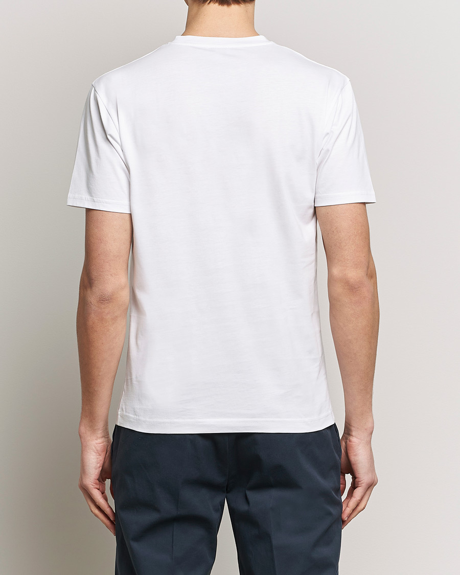 Hombres | Camisetas | Sunspel | Riviera Midweight T-Shirt White