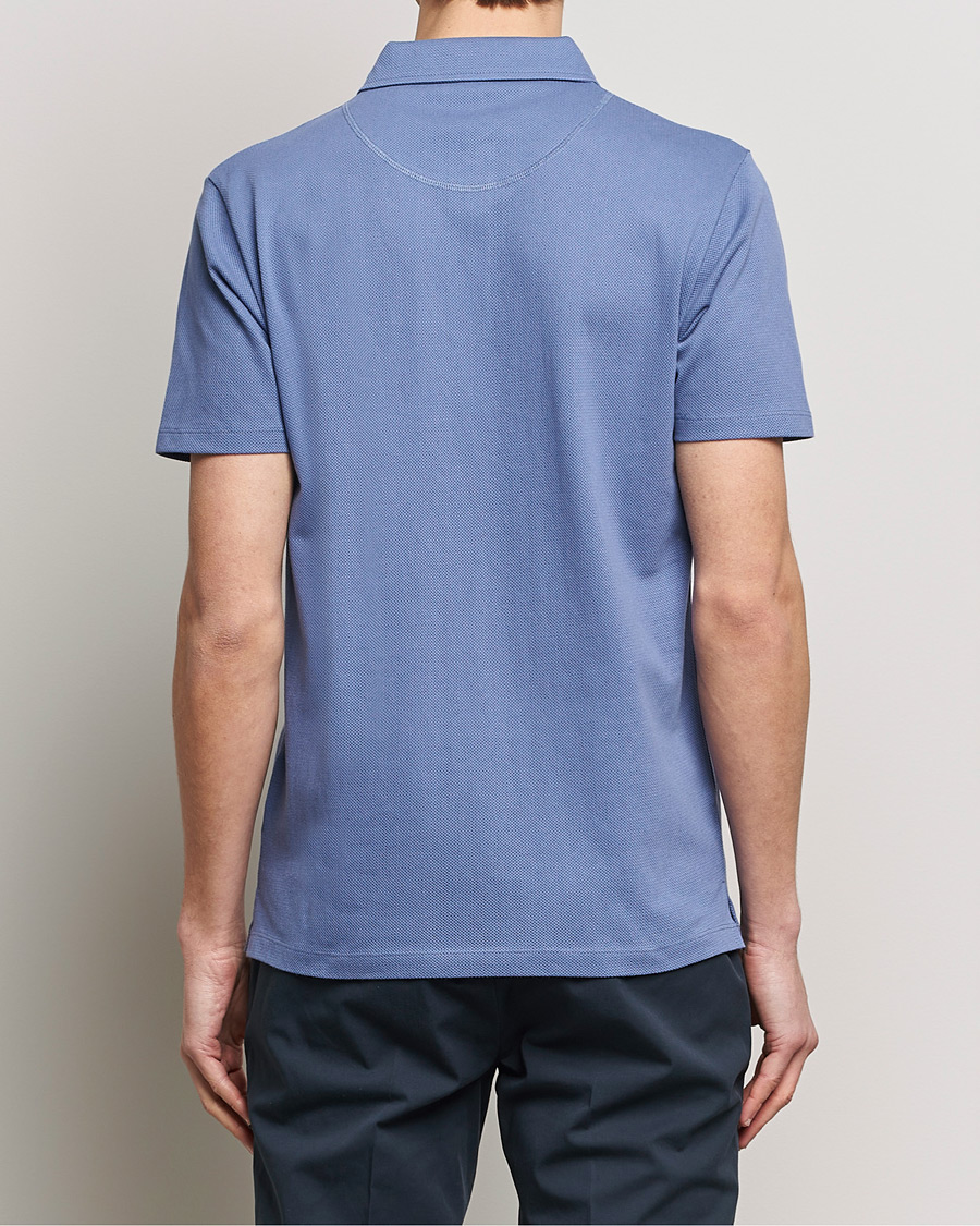 Hombres | Polos | Sunspel | Riviera Polo Shirt Grape