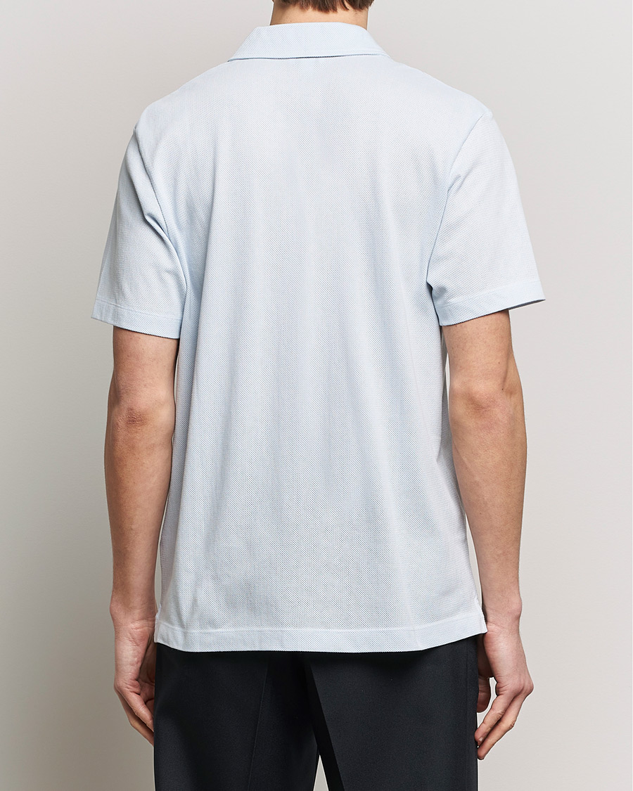 Hombres | Camisas | Sunspel | Riviera Resort Shirt Light Blue