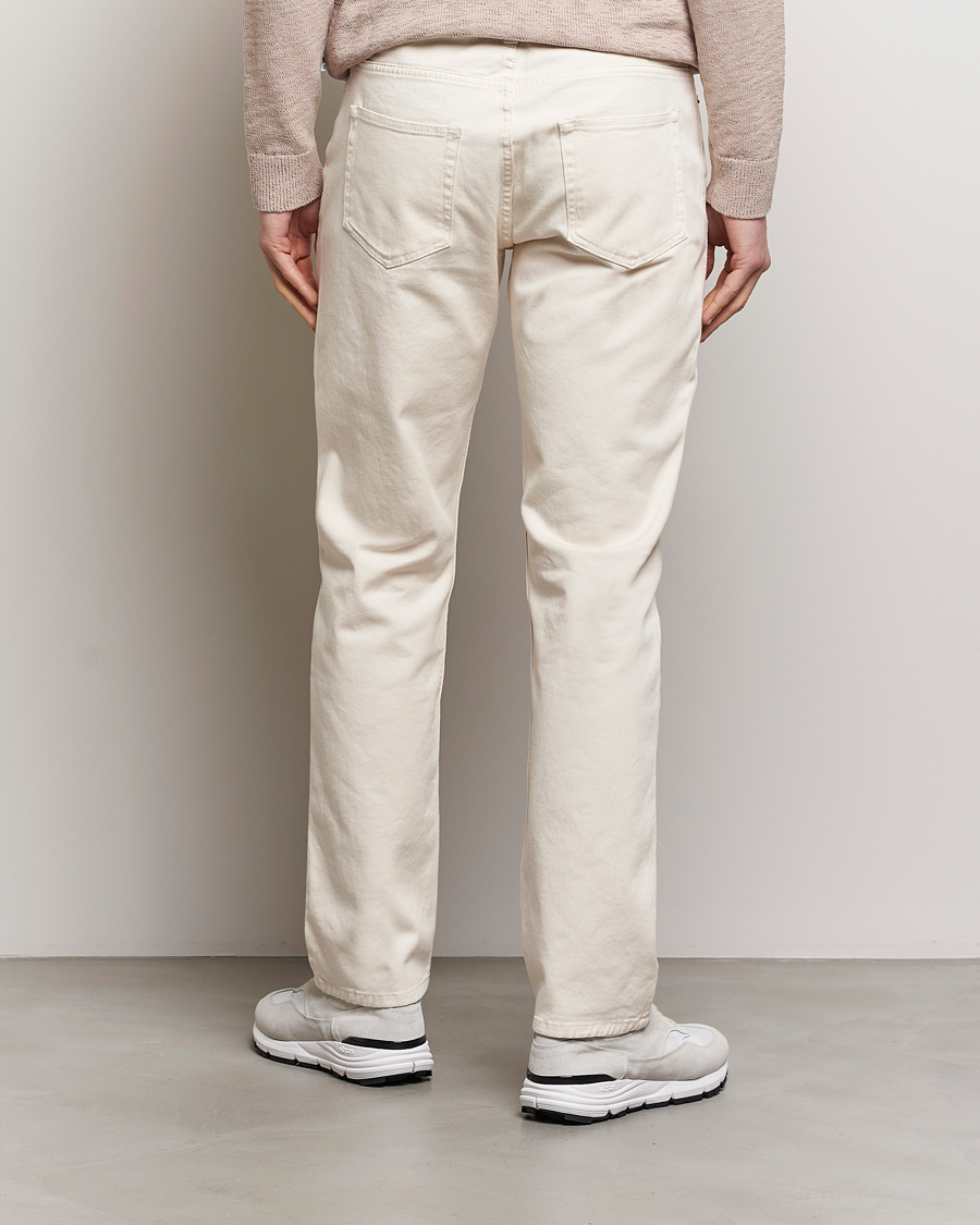 Hombres | Pantalones | Sunspel | Five Pocket Cotton Twill Trousers Undyed