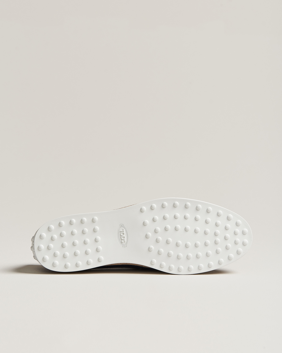 Hombres | Tod's Raffia Loafer Navy Suede | Tod's | Raffia Loafer Navy Suede