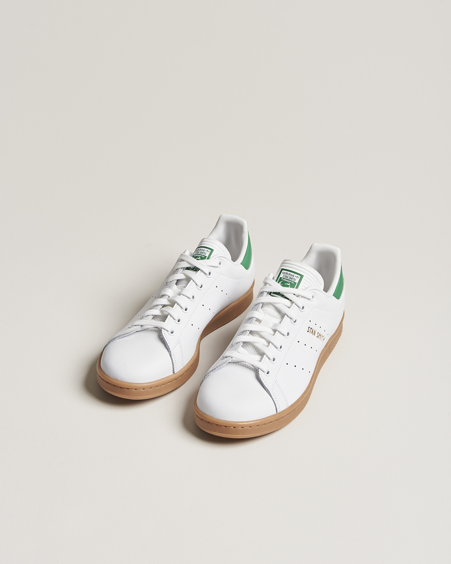 Hombres | adidas Originals Stan Smith Sneaker White/Green | adidas Originals | Stan Smith Sneaker White/Green