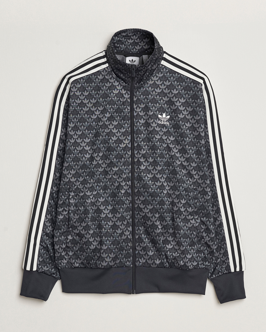 Hombres | Jerséis y prendas de punto | adidas Originals | Monogram Full Zip Black