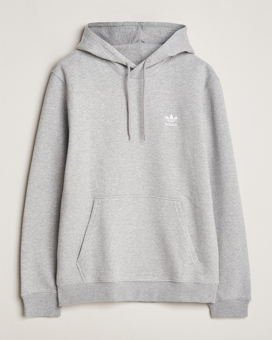 Hombres | Jerséis y prendas de punto | adidas Originals | Essential Hoodie Grey Melange