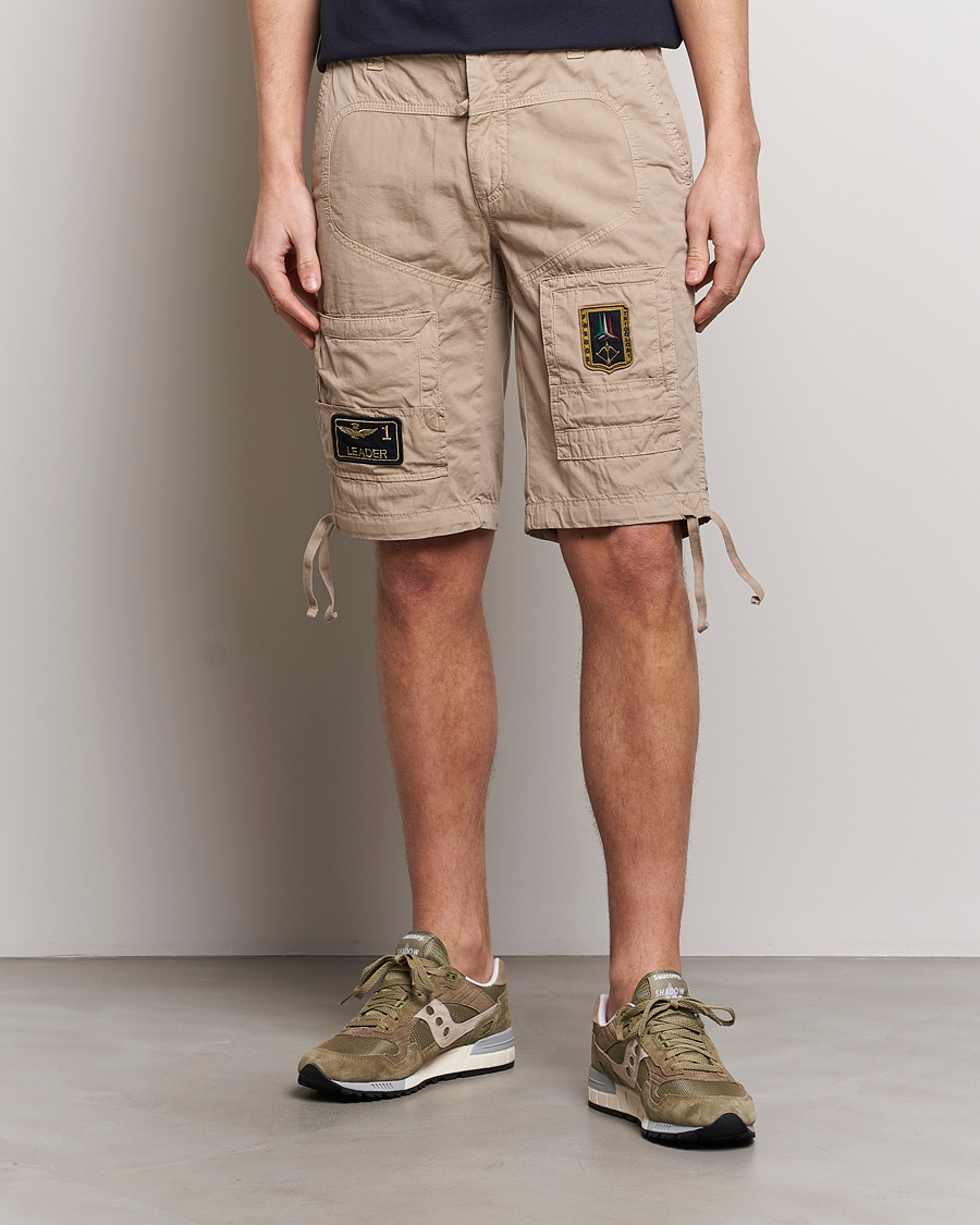 Hombres | Pantalones cortos | Aeronautica Militare | Heritage Bermuda Shorts Beige