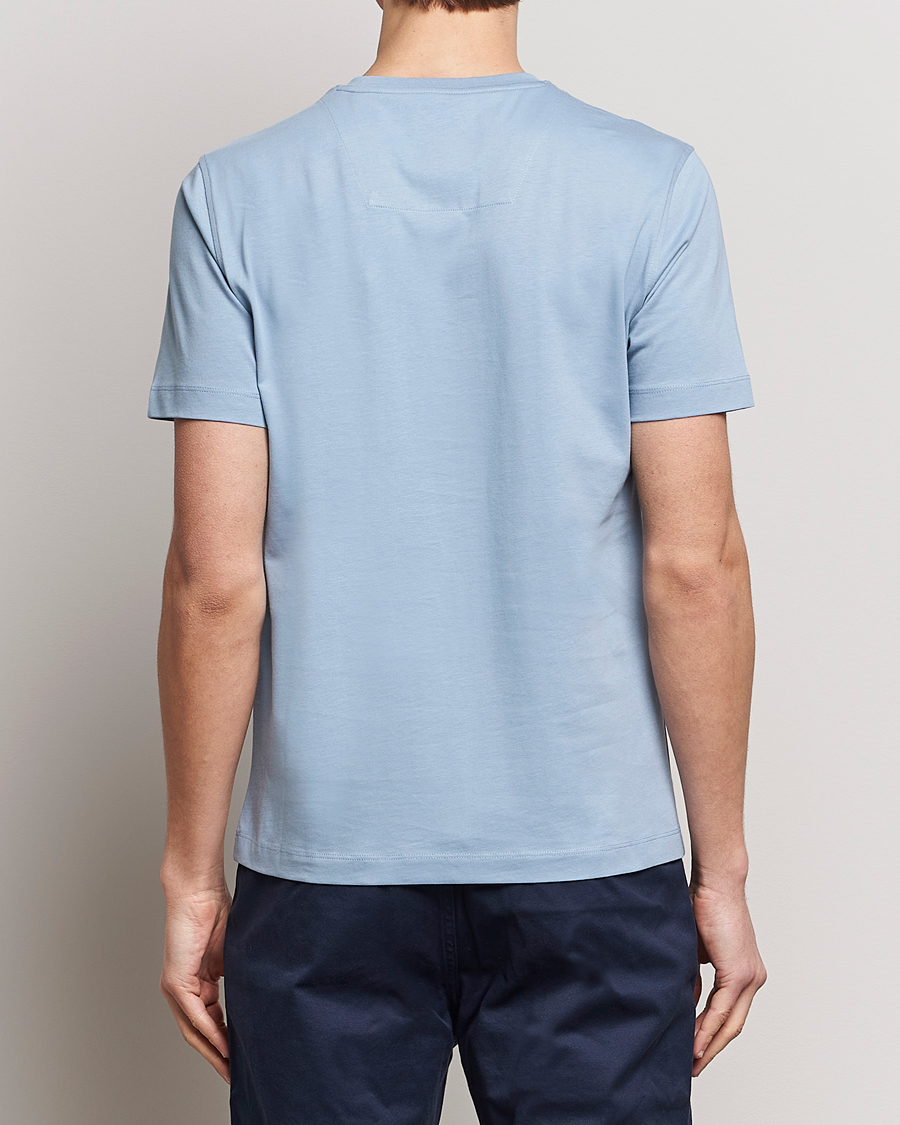 Hombres | Camisetas | Aeronautica Militare | TS1580 Crew Neck T-Shirt Glacier Blue