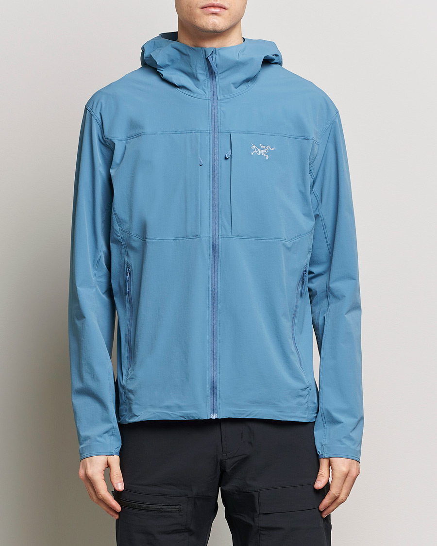Hombres | Chaquetas impermeables | Arc'teryx | Gamma Lightweight Softshell Hooded Jacket Stone Wash