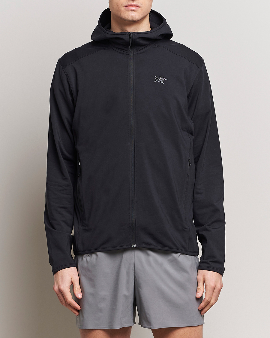 Hombres | Jerséis y prendas de punto | Arc'teryx | Kyanite Lightweight Full Zip Hoodie Black