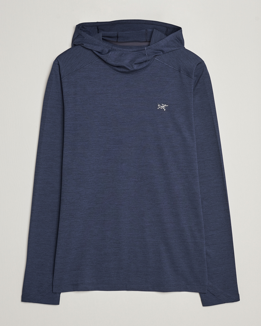 Hombres | Jerséis y prendas de punto | Arc'teryx | Cormac Hoodie Black Sapphire Heather