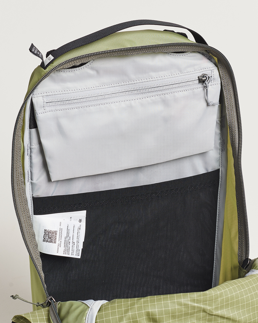 Hombres | Arc'teryx Aerios 18L Backpack Chloris/Forage | Arc'teryx | Aerios 18L Backpack Chloris/Forage