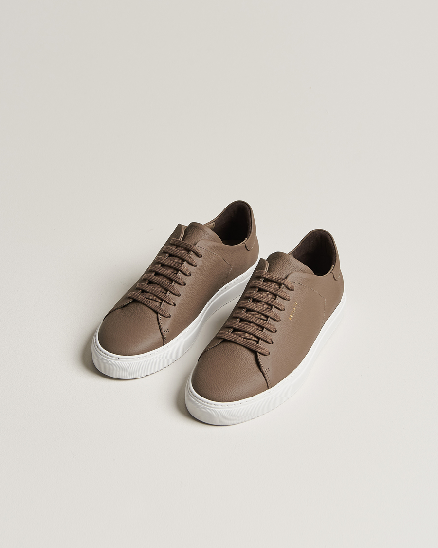 Hombres | Zapatillas bajas | Axel Arigato | Clean 90 Sneaker Brown Grained Leather