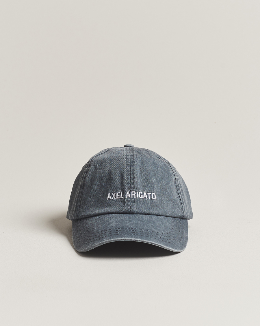 Hombres | Axel Arigato AA Logo Cap Washed Grey | Axel Arigato | AA Logo Cap Washed Grey