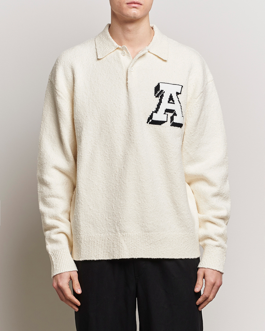 Hombres | Contemporary Creators | Axel Arigato | Team Knitted Polo Off White
