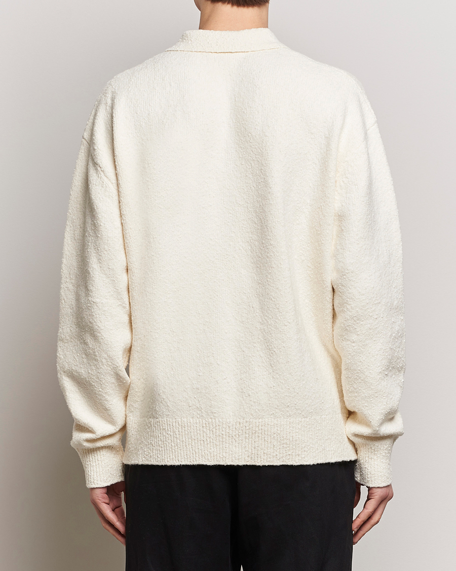 Hombres | Jerséis y prendas de punto | Axel Arigato | Team Knitted Polo Off White