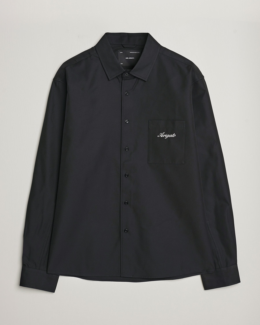 Hombres | Abrigos y chaquetas | Axel Arigato | Flow Overshirt Black