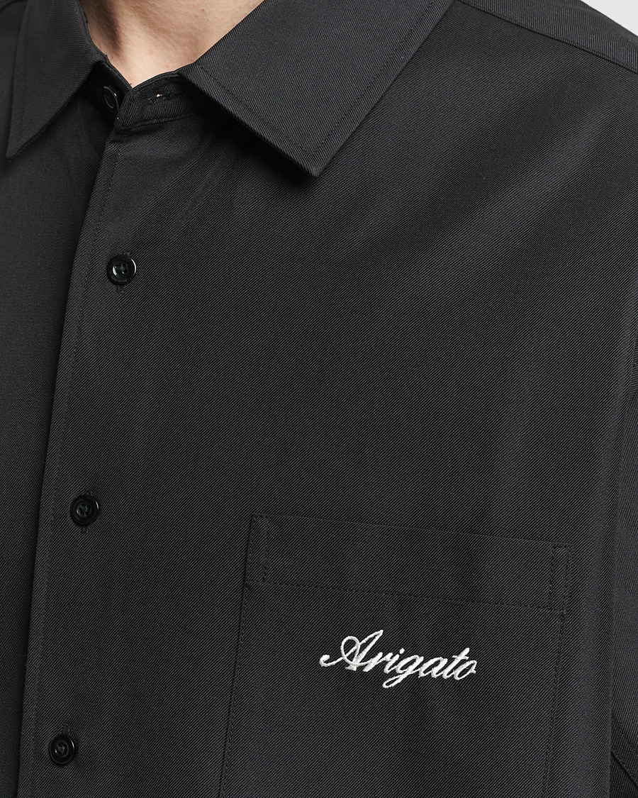 Hombres | Abrigos y chaquetas | Axel Arigato | Flow Overshirt Black