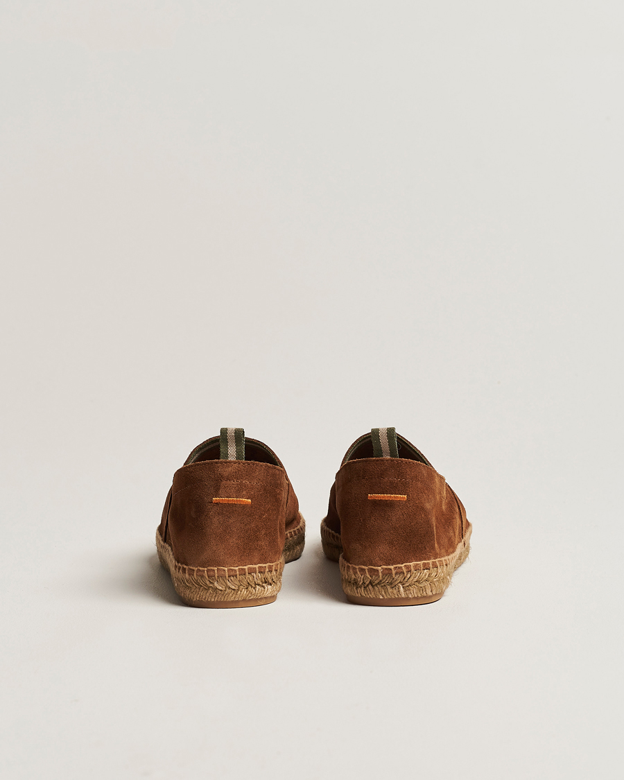Hombres | Alpargatas | Castañer | Pablo Casual Suede Espadrilles Cuero