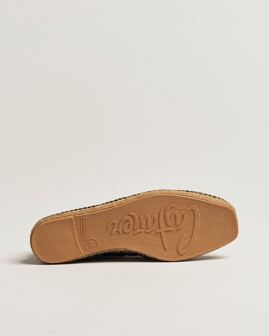 Hombres | Alpargatas | Castañer | Pablo Casual Suede Espadrilles Azul Oscuro