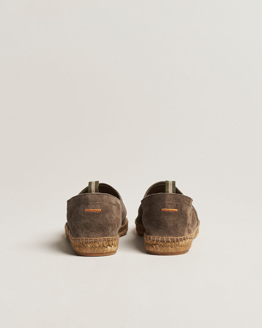 Hombres | Alpargatas | Castañer | Pablo Casual Suede Espadrilles Topo