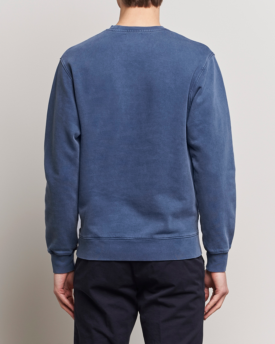 Hombres | Jerséis y prendas de punto | Colorful Standard | Classic Organic Crew Neck Sweat Neptune Blue