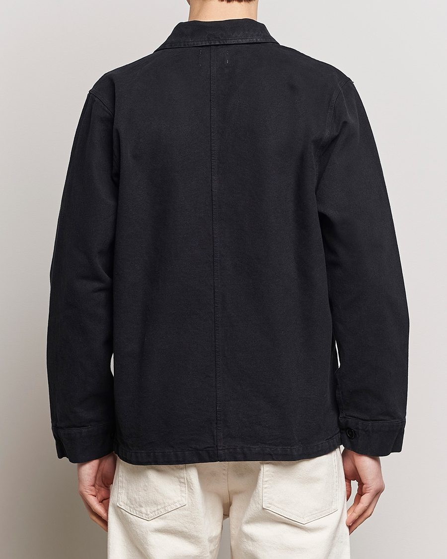 Hombres | Camisas | Colorful Standard | Organic Workwear Jacket Deep Black