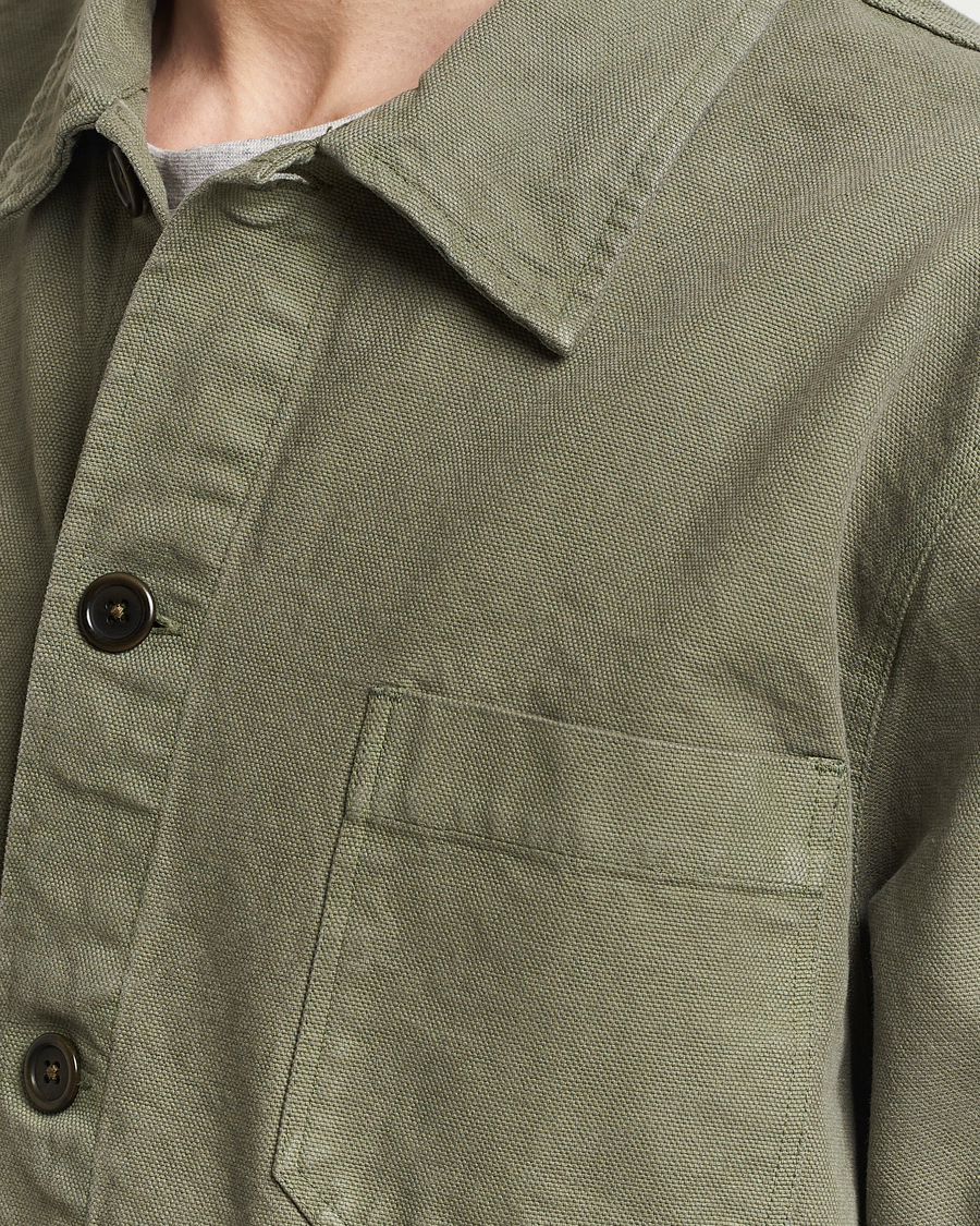 Hombres | Camisas | Colorful Standard | Organic Workwear Jacket Dusty Olive