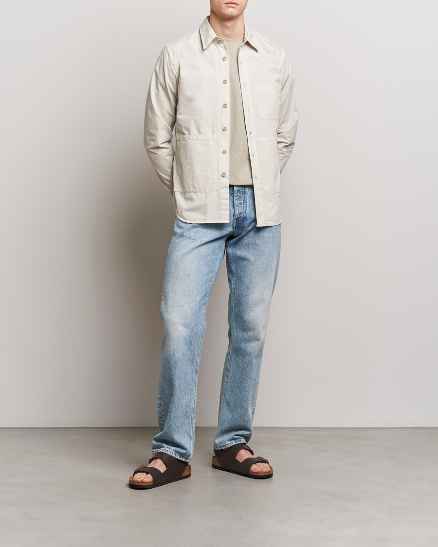 Hombres | Abrigos y chaquetas | Aspesi | Utility Shirt Jacket Light Beige