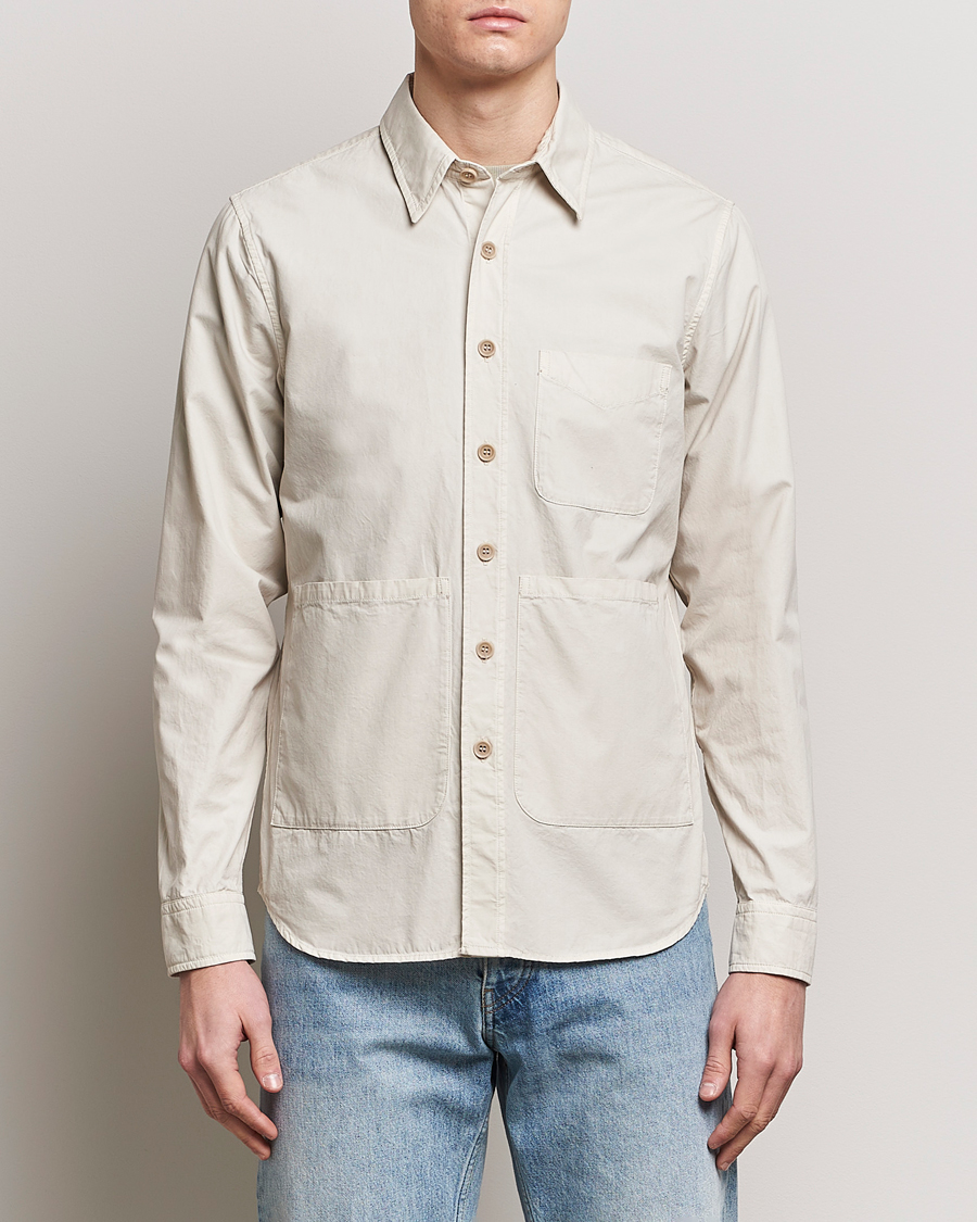 Hombres | Abrigos y chaquetas | Aspesi | Utility Shirt Jacket Light Beige