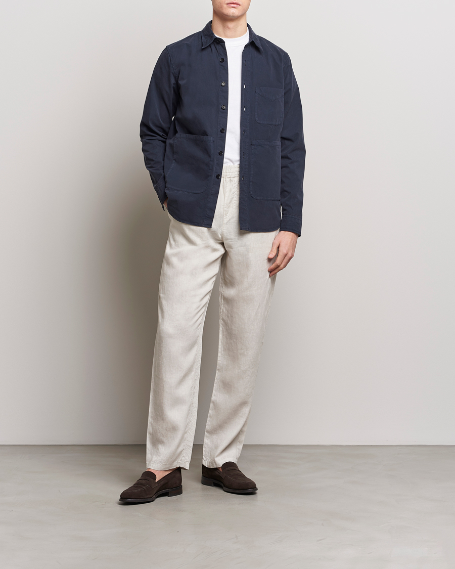 Hombres | Abrigos y chaquetas | Aspesi | Utility Shirt Jacket Navy