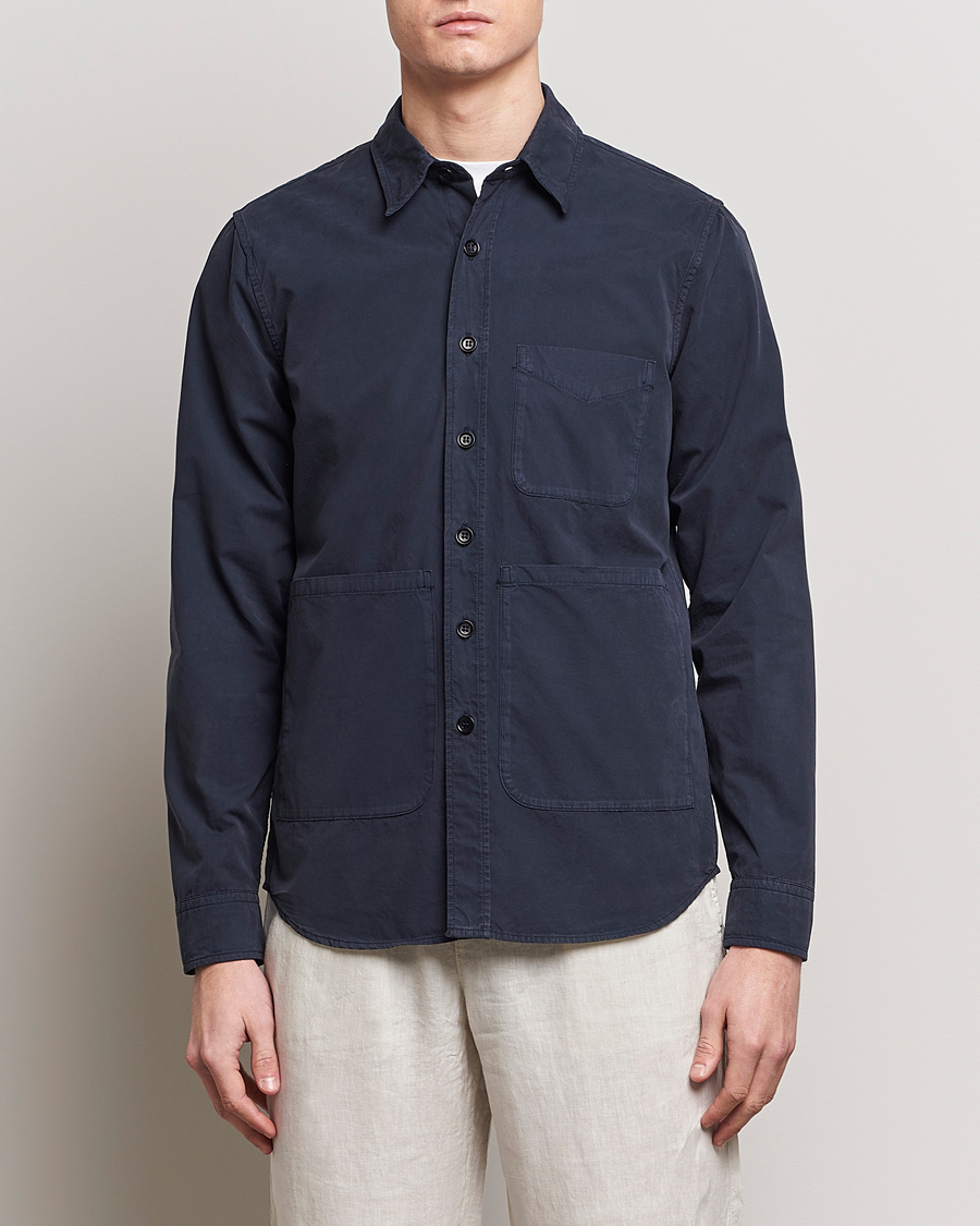 Hombres | Abrigos y chaquetas | Aspesi | Utility Shirt Jacket Navy