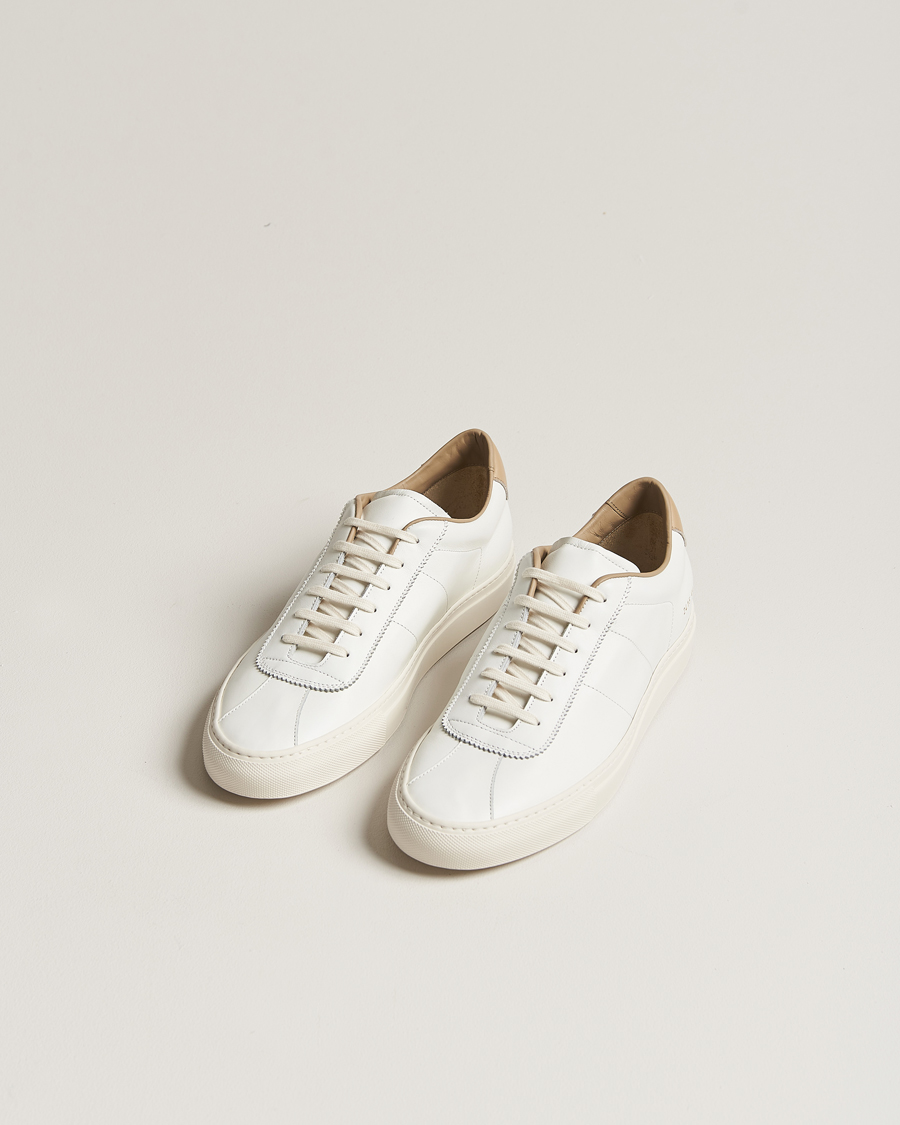 Hombres | Common Projects Tennis 70's Leather Sneaker White | Common Projects | Tennis 70's Leather Sneaker White