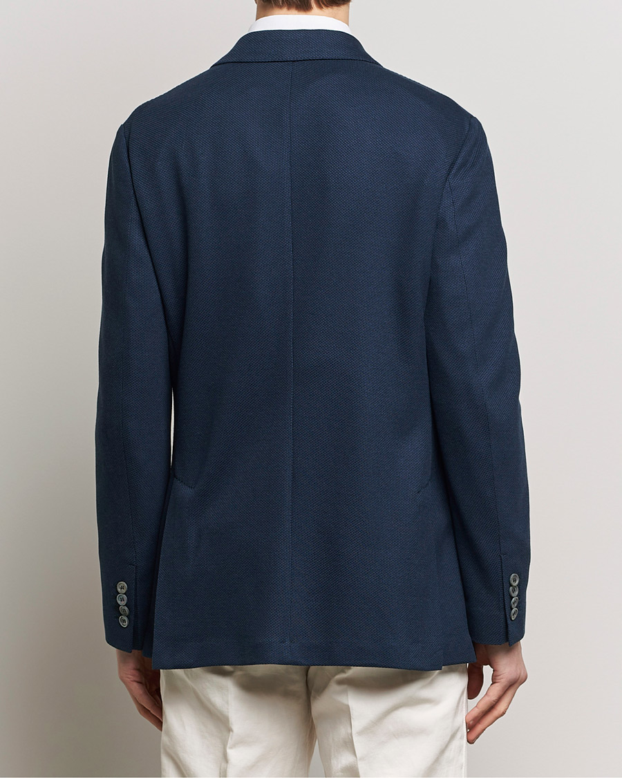 Hombres | Blazers | Brioni | Cotton/Silk Jersey Blazer Navy