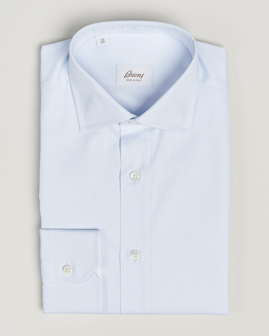 Hombres | Camisas | Brioni | Slim Fit Dress Shirt Light Blue