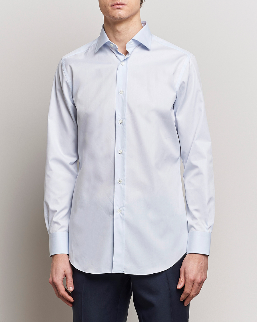 Hombres | Camisas | Brioni | Slim Fit Dress Shirt Light Blue