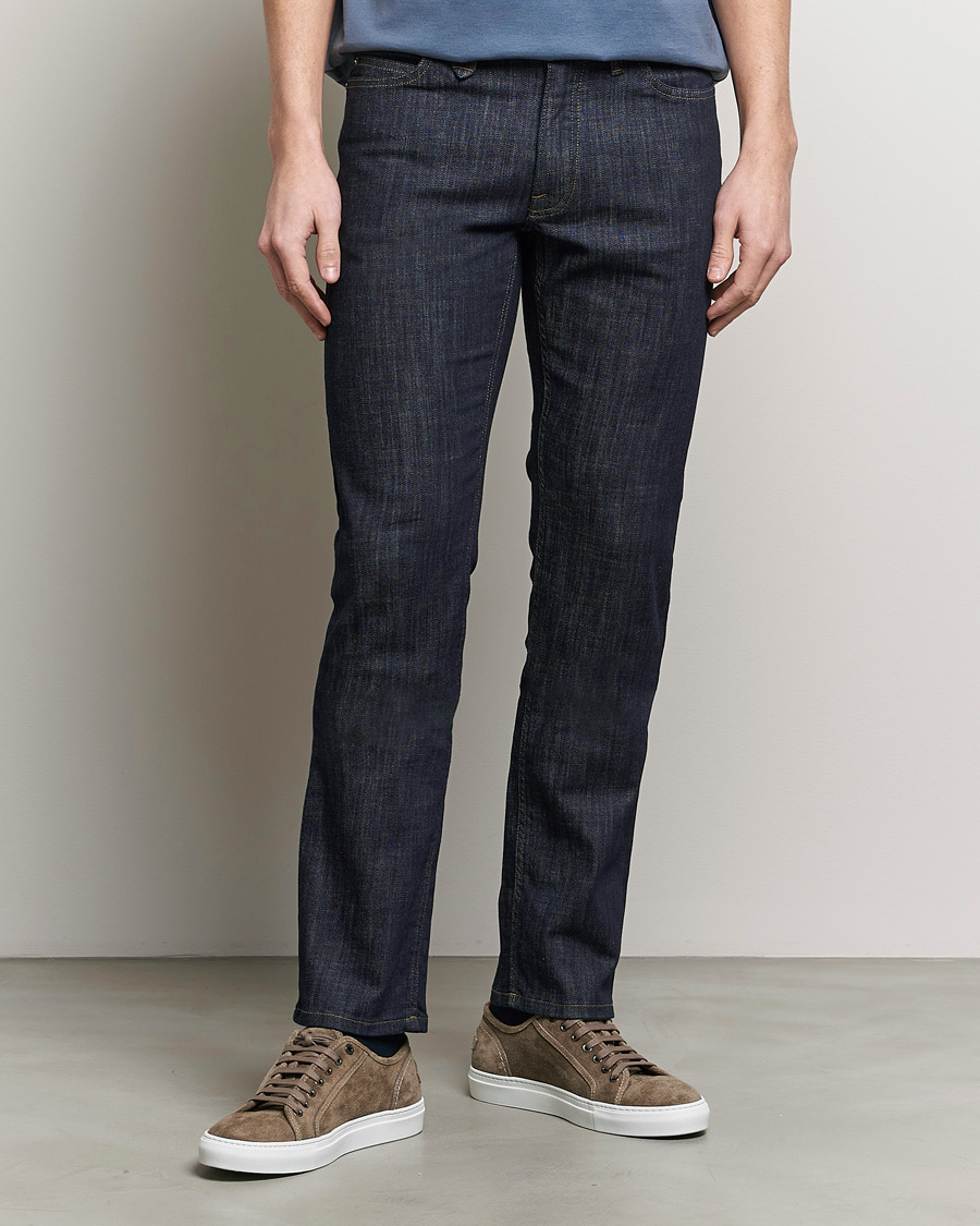 Hombres | Vaqueros | Brioni | Slim Fit Stretch Jeans Dark Indigo