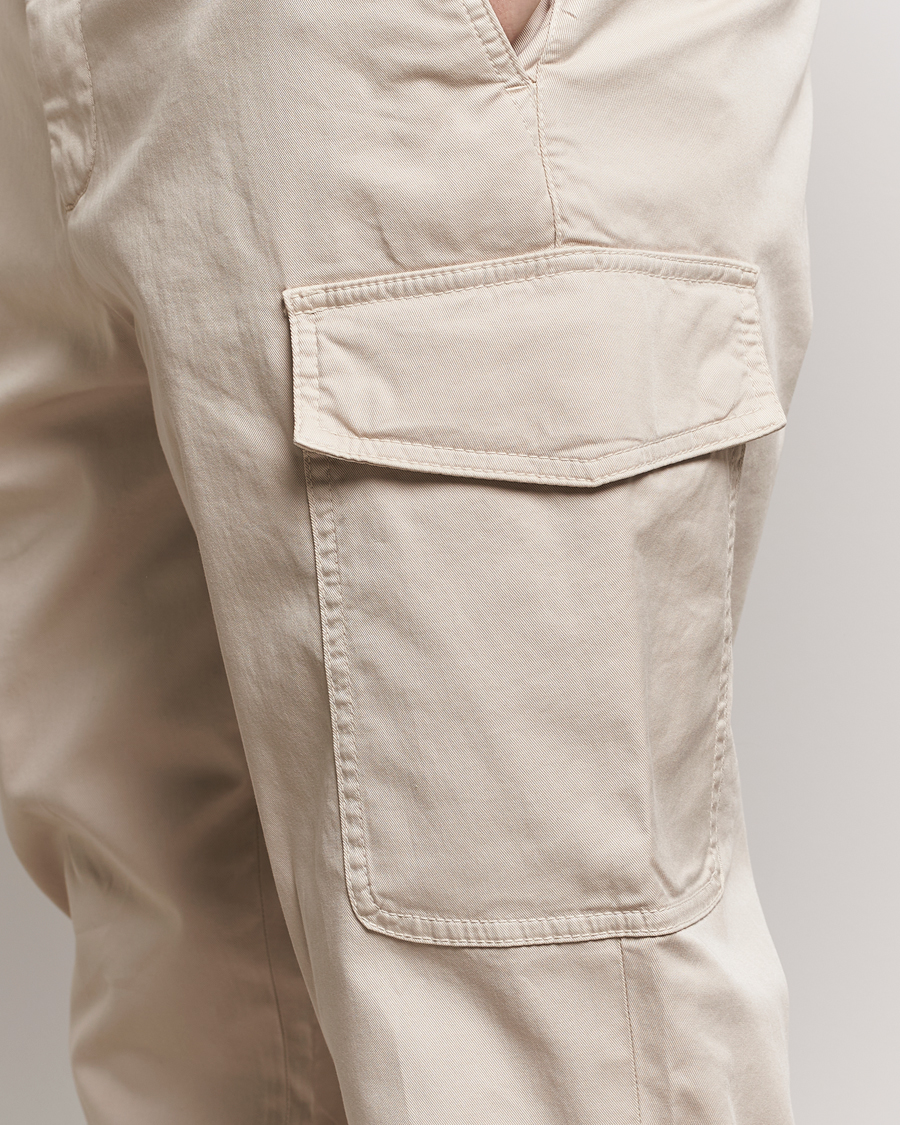 Hombres | Pantalones | Brunello Cucinelli | Cotton Cargo Pants Light Beige