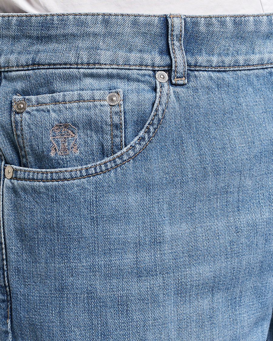 Hombres | Vaqueros | Brunello Cucinelli | Traditional Fit Jeans Blue Wash