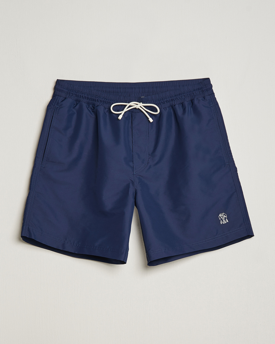 Hombres | Bañadores | Brunello Cucinelli | Nylon Swim Trunks Navy
