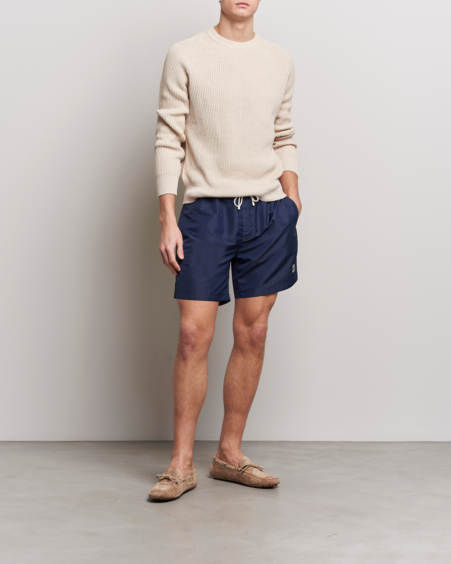 Hombres | Bañadores | Brunello Cucinelli | Nylon Swim Trunks Navy