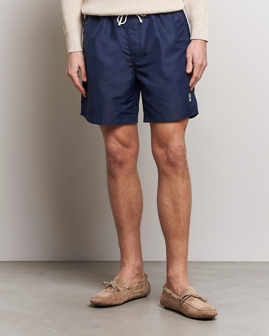 Hombres | Bañadores | Brunello Cucinelli | Nylon Swim Trunks Navy