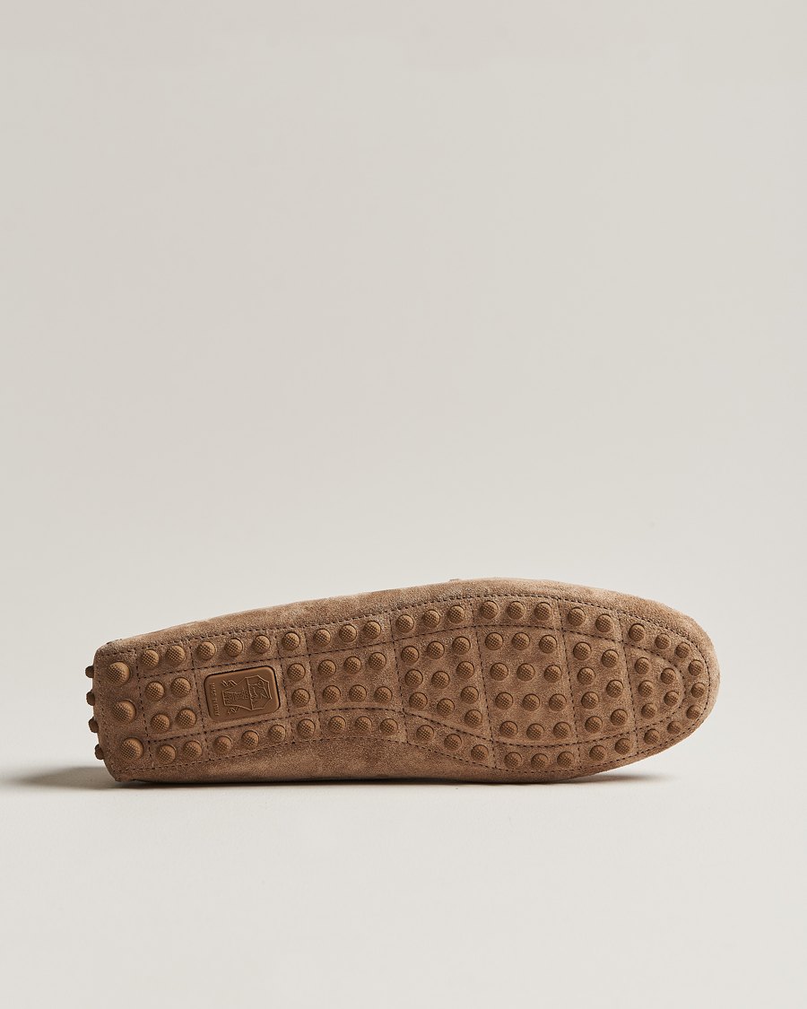 Hombres | Brunello Cucinelli Laced Carshoe Beige Suede | Brunello Cucinelli | Laced Carshoe Beige Suede