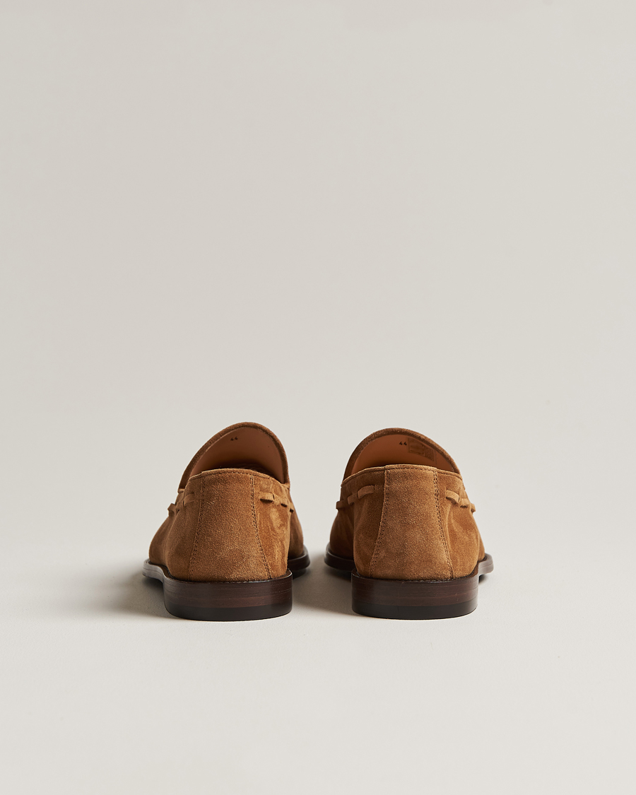 Hombres | Brunello Cucinelli Tassel Loafer Whiskey Suede | Brunello Cucinelli | Tassel Loafer Whiskey Suede