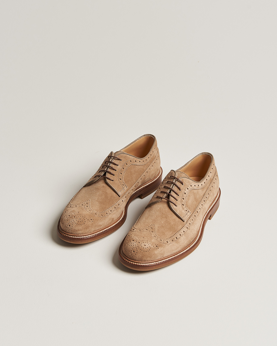 Hombres | Zapatos de ante | Brunello Cucinelli | Brogue Desert Suede