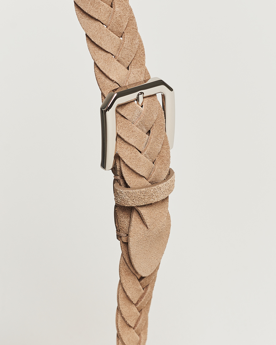 Hombres | Brunello Cucinelli Braided Belt Desert Suede | Brunello Cucinelli | Braided Belt Desert Suede