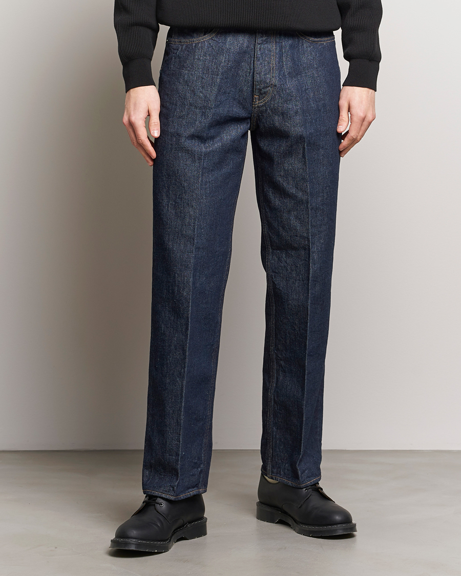 Hombres | Vaqueros | Auralee | Regular Fit Denim Pants Dark Indigo