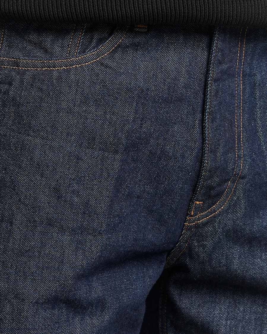 Hombres | Vaqueros | Auralee | Regular Fit Denim Pants Dark Indigo