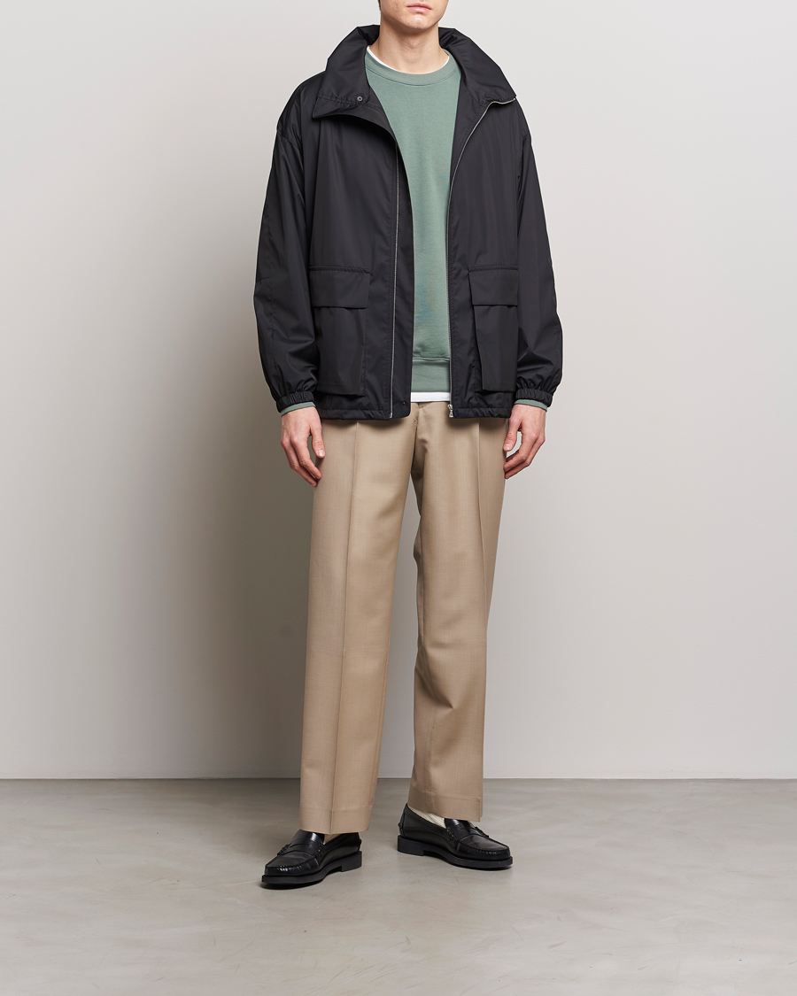 Hombres | Pantalones | Auralee | Tropical Wool/Mohair Slacks Beige