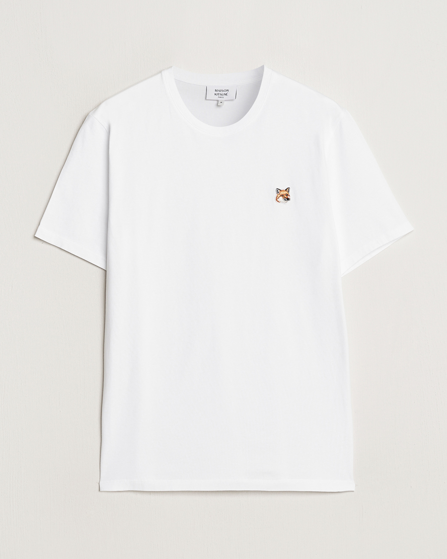 Hombres | Camisetas | Maison Kitsuné | Fox Head T-Shirt White